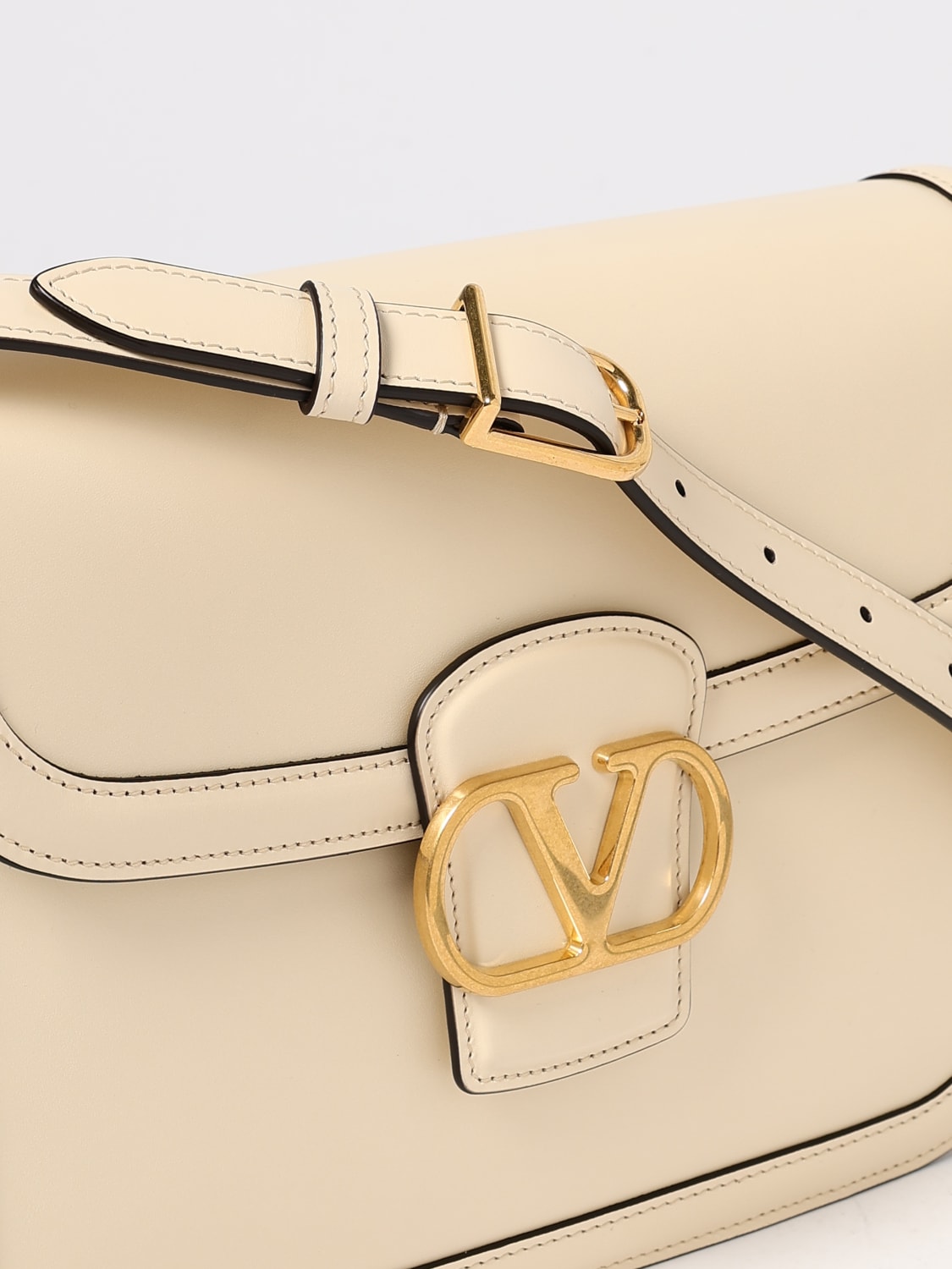 VALENTINO GARAVANI SHOULDER BAG: Bags men Valentino Garavani, White - Img 4