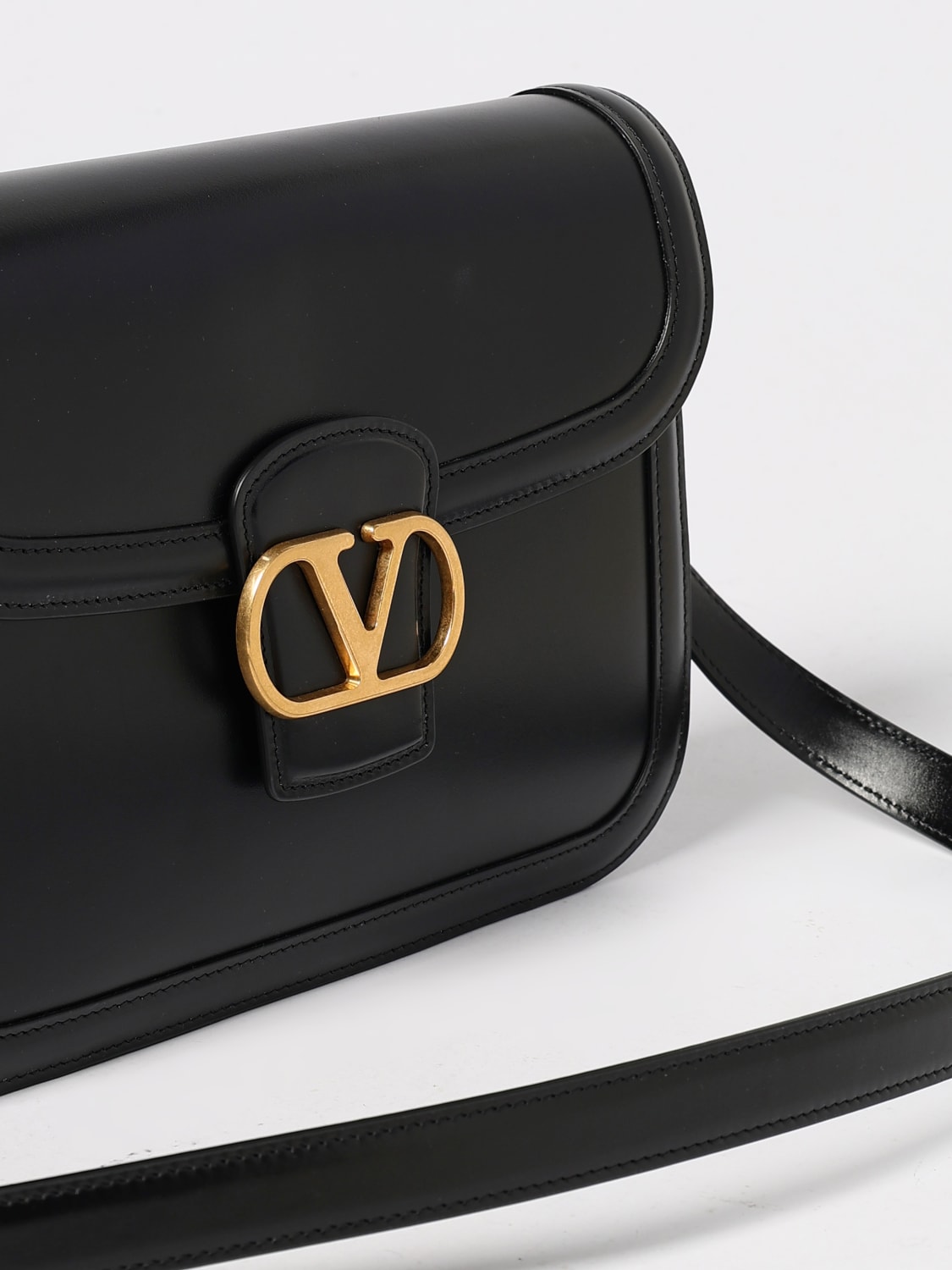 VALENTINO GARAVANI UMHÄNGETASCHE: Tasche herren Valentino Garavani, Schwarz - Img 4
