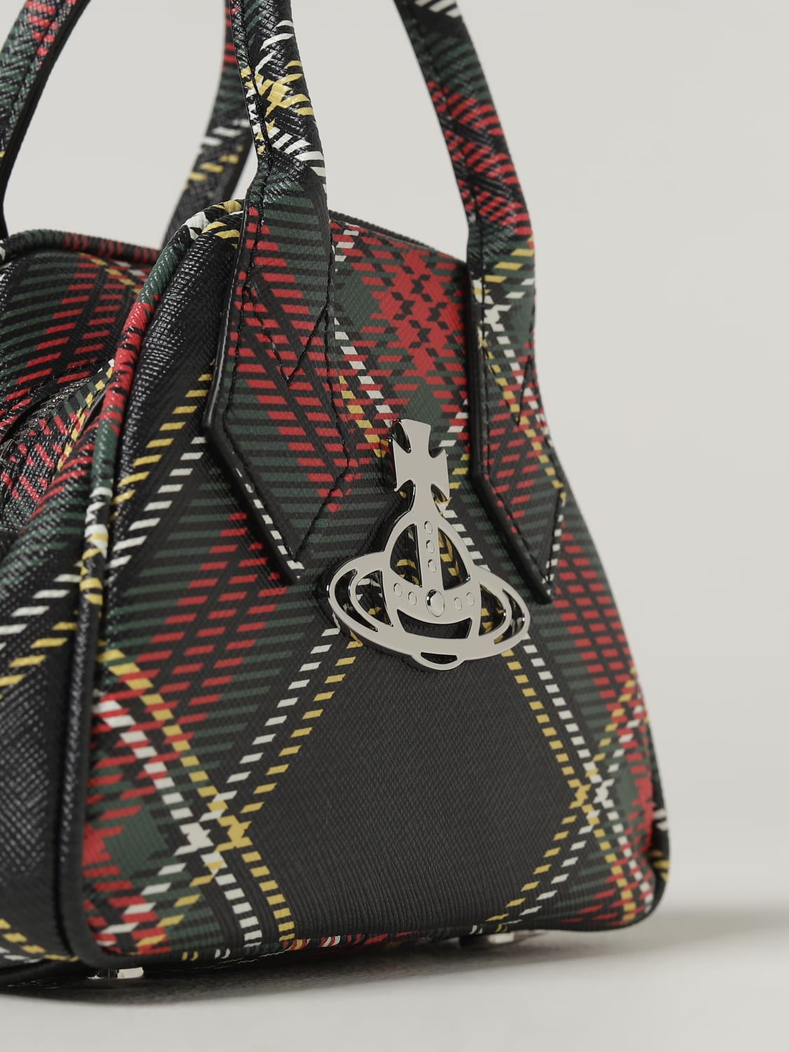 VIVIENNE WESTWOOD MINI SAC: Sac porté main femme Vivienne Westwood, Rouge - Img 4