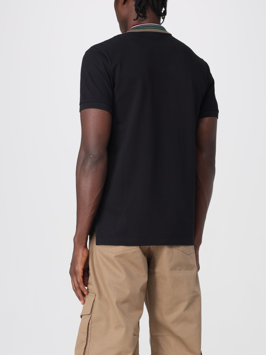 VIVIENNE WESTWOOD POLO: Polo in cotone con logo Vivienne Westwood, Nero - Img 2