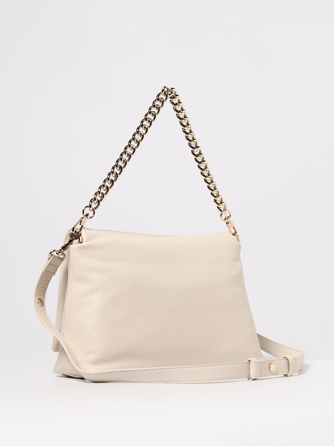 LIU JO BORSA A SPALLA: Borsa Aide Liu Jo in pelle sintetica a grana , Bianco - Img 2