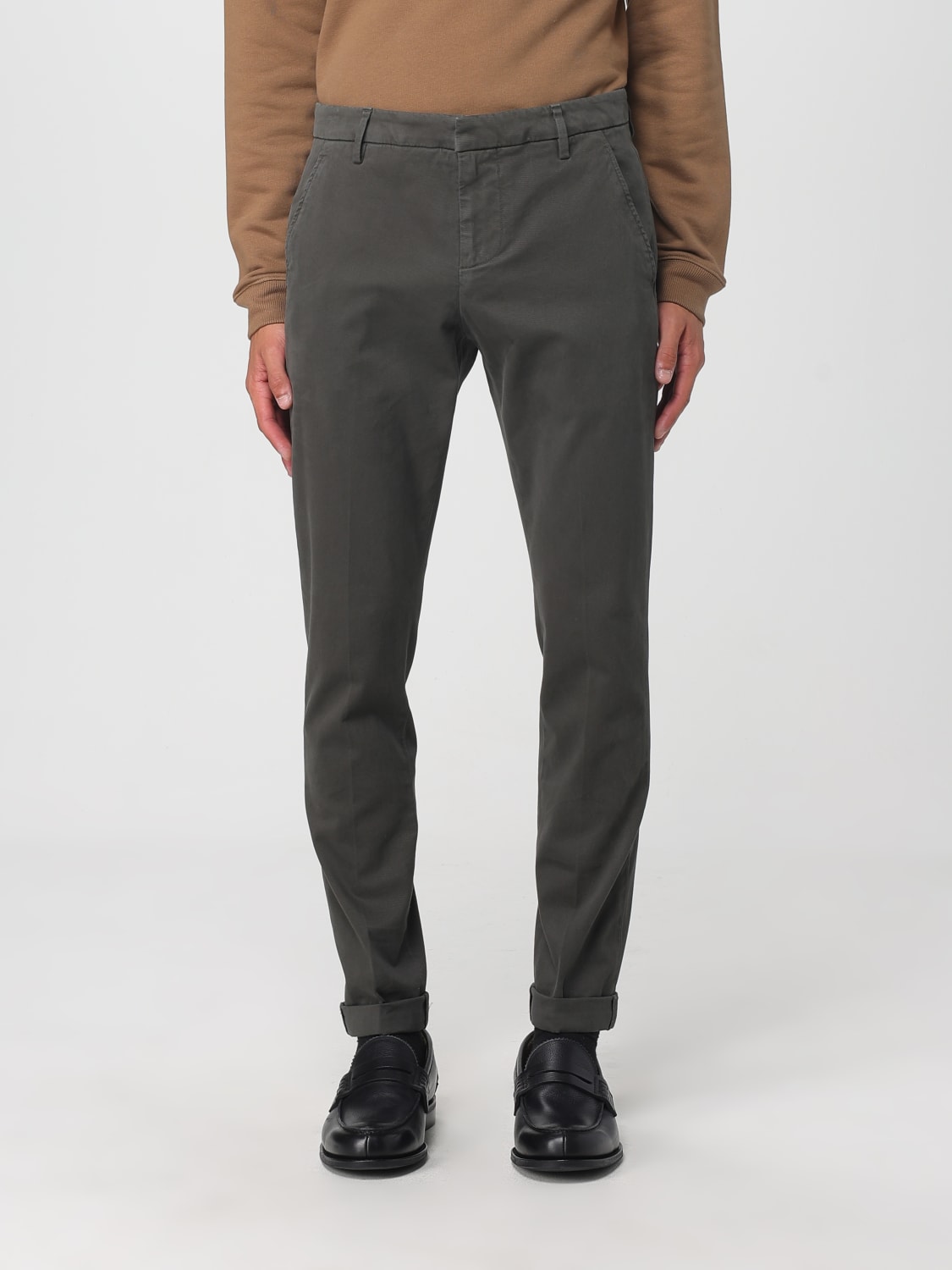 DONDUP TROUSERS: Jeans men Dondup, Brown - Img 1