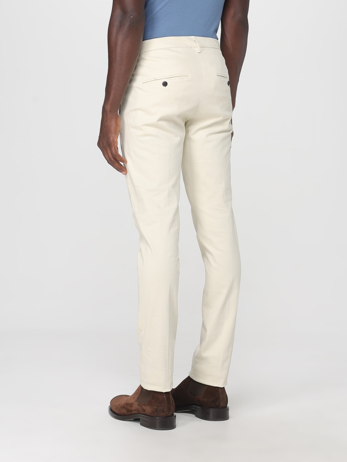 DONDUP PANTS: Jeans men Dondup, Ivory - Img 2