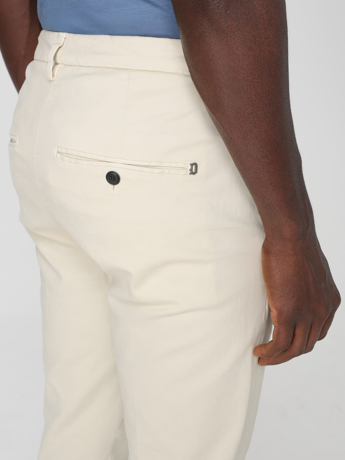 DONDUP PANTS: Jeans men Dondup, Ivory - Img 3
