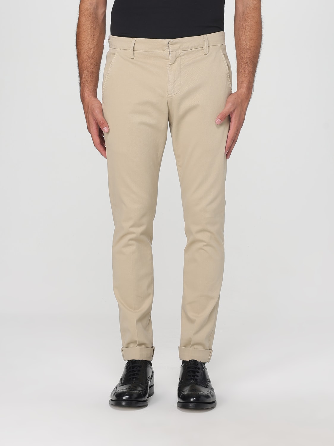 DONDUP PANTS: Jeans men Dondup, Sand - Img 1