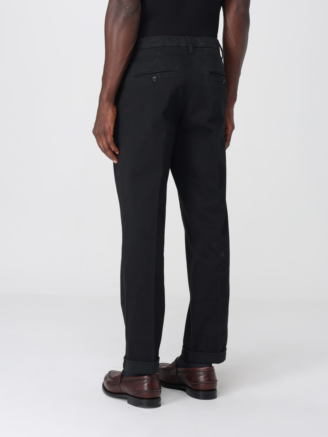DONDUP PANTS: Pants men Dondup, Black - Img 2