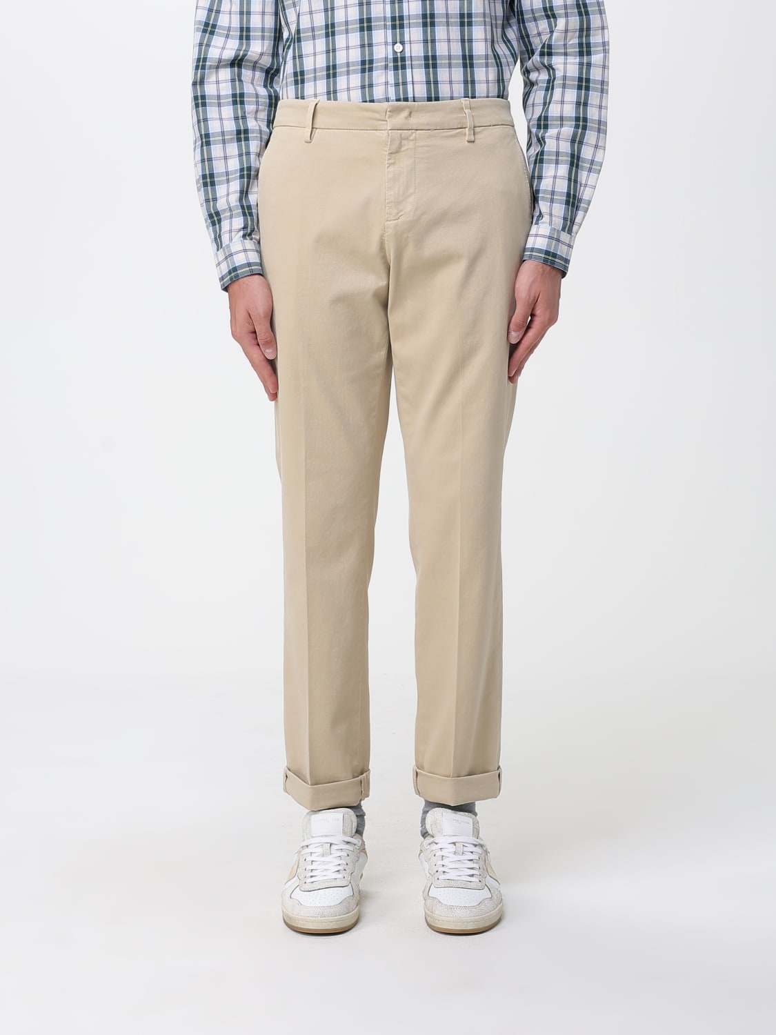 DONDUP HOSE: Hose herren Dondup, Beige - Img 1