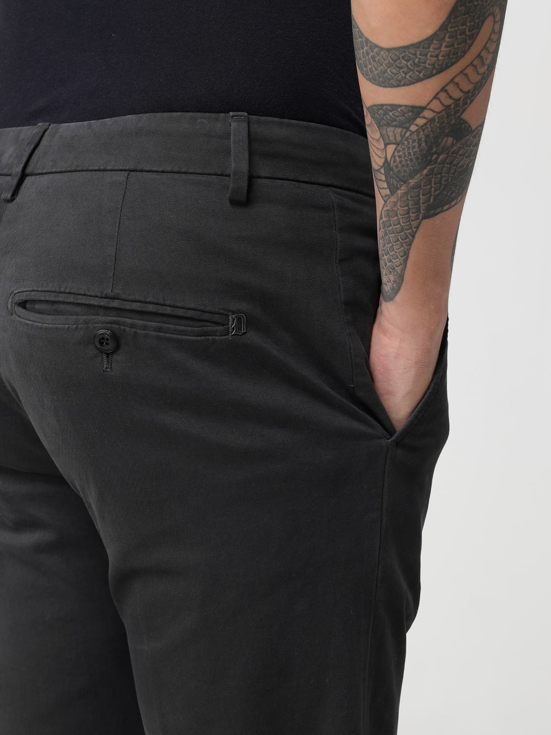 DONDUP HOSE: Hose herren Dondup, Charcoal - Img 3