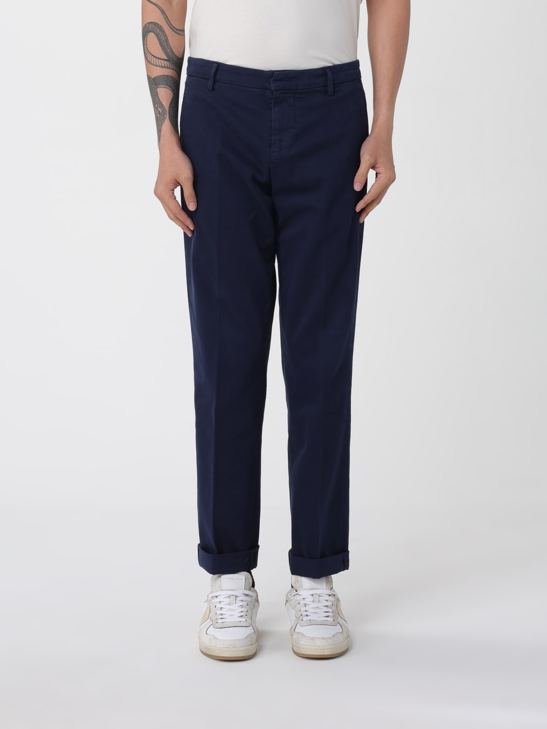 DONDUP HOSE: Hose herren Dondup, Navy - Img 1