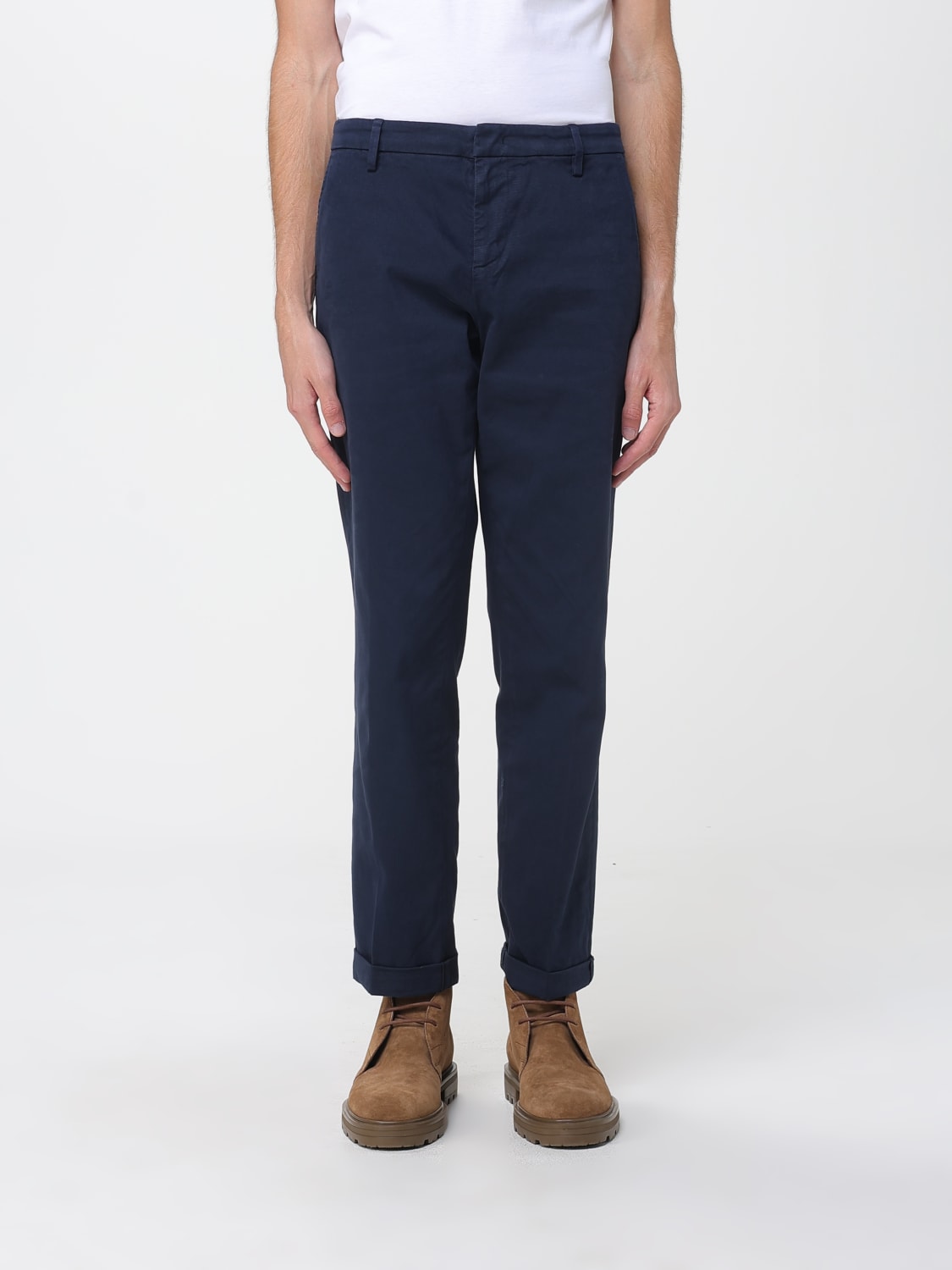 DONDUP HOSE: Hose herren Dondup, Blau 1 - Img 1