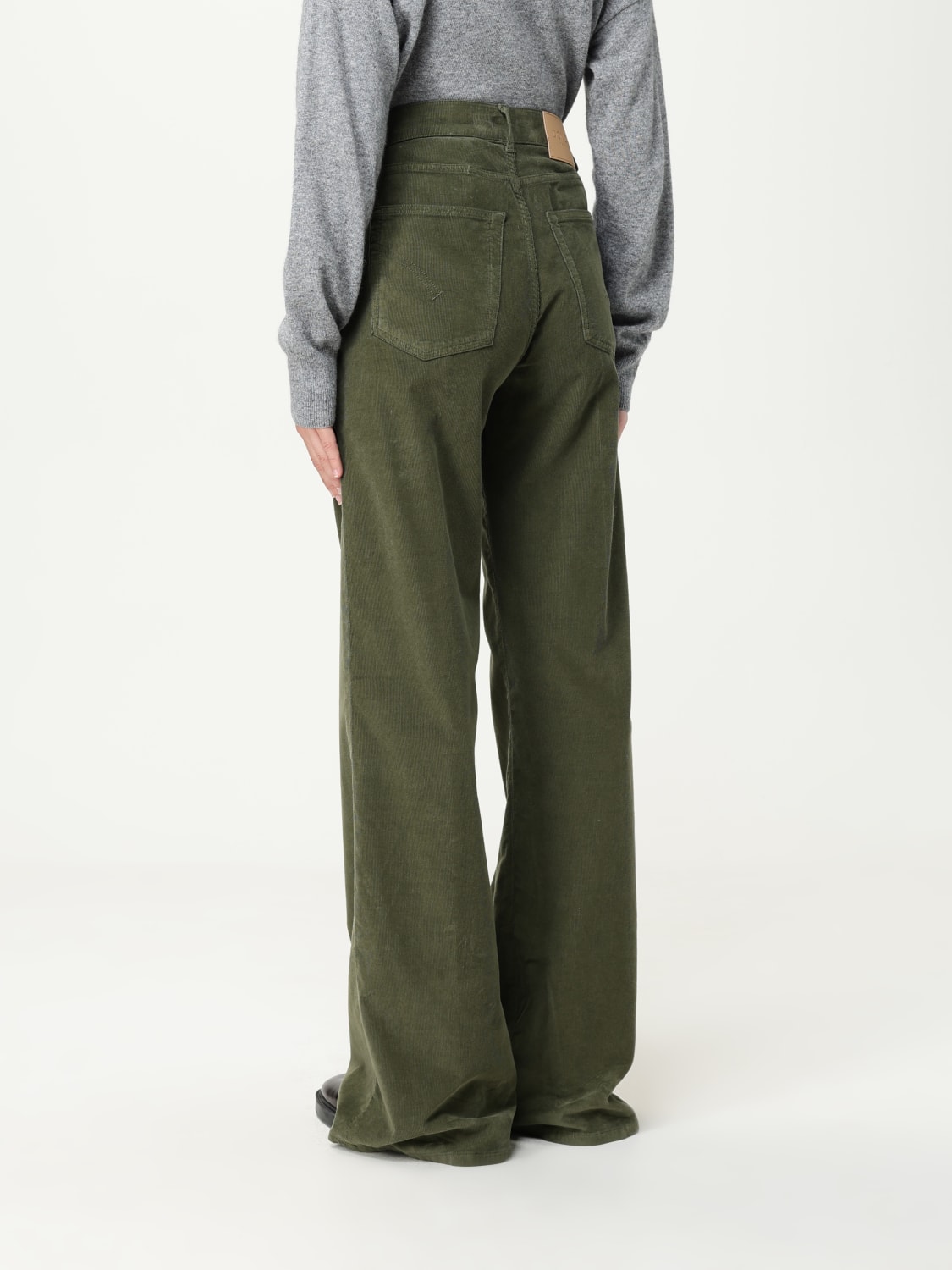 DONDUP PANTALONES: Pantalón mujer Dondup, Verde - Img 2