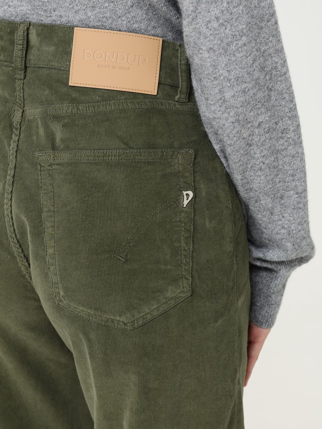 DONDUP PANTALONES: Pantalón mujer Dondup, Verde - Img 3