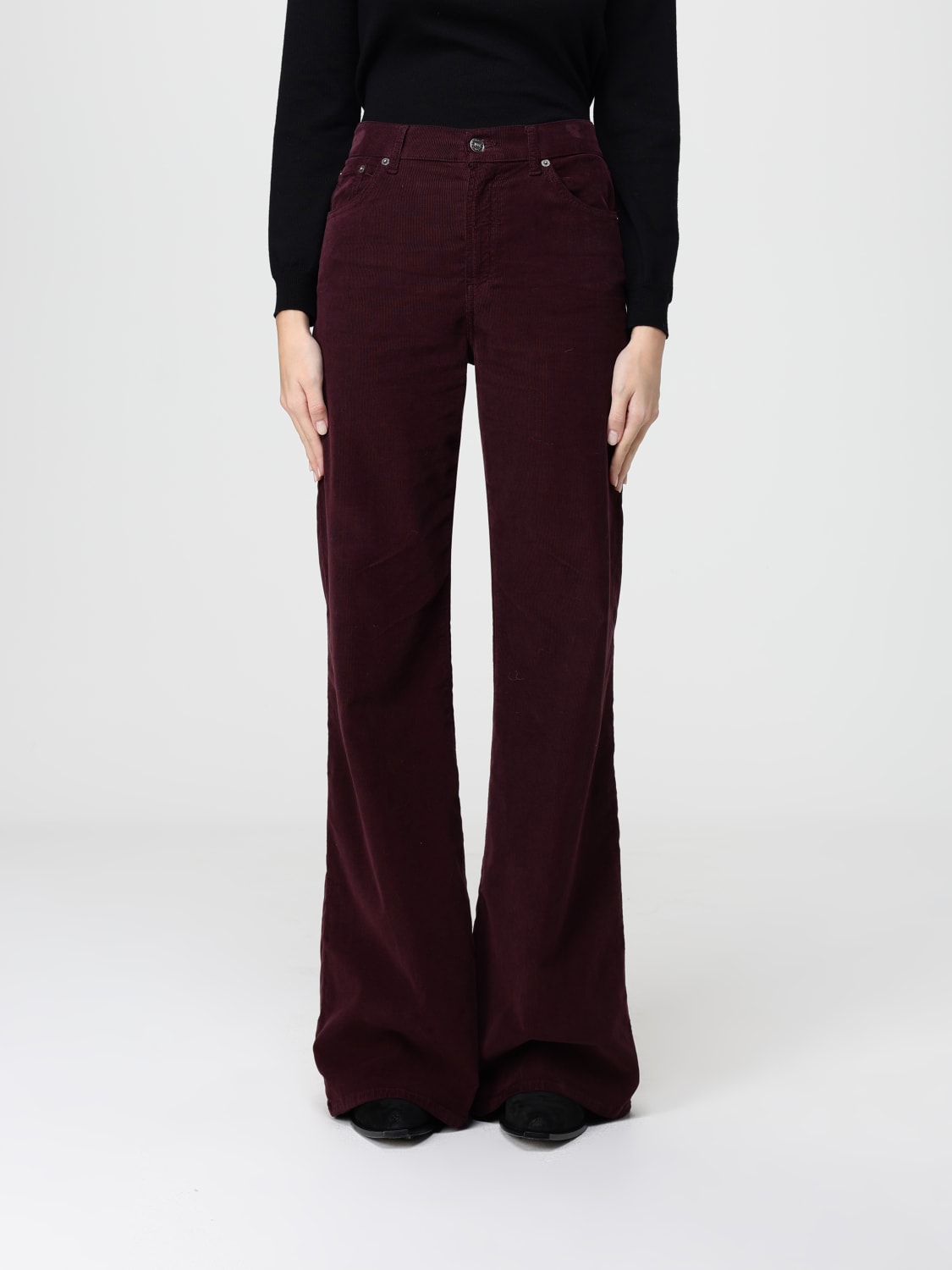 DONDUP HOSE: Hose damen Dondup, Violett - Img 1