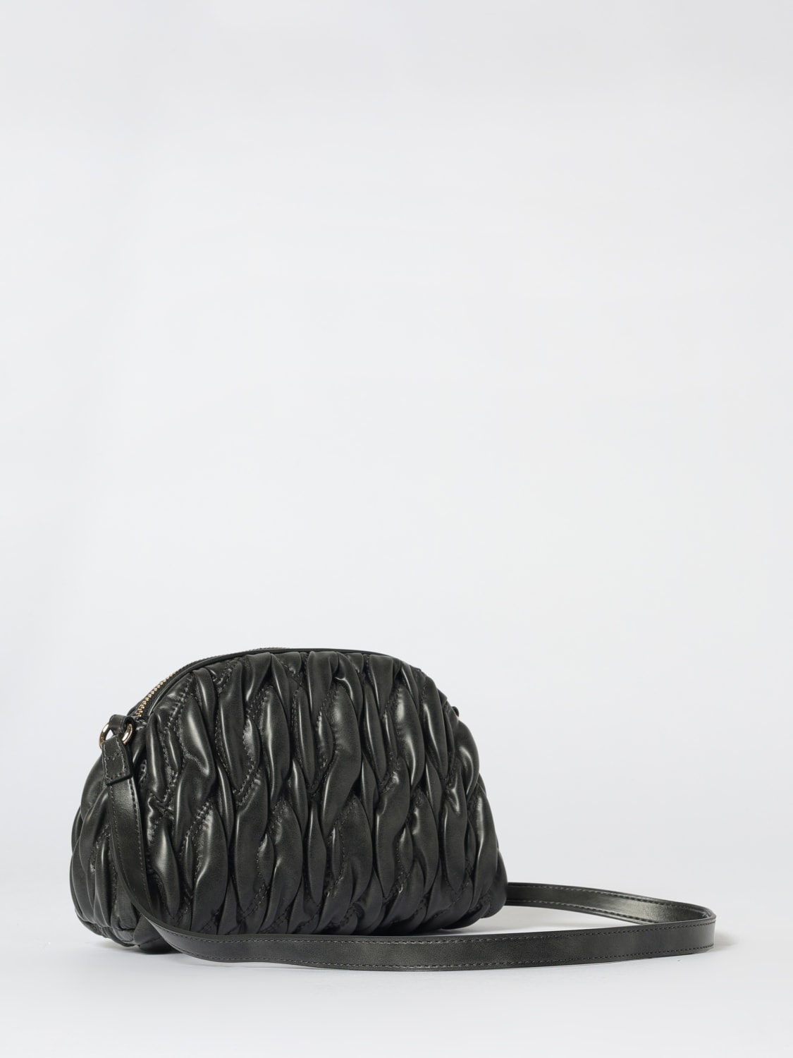 LIU JO BORSA A TRACOLLA: Borsa Aide Liu Jo in pelle sintetica matelassè , Nero - Img 2