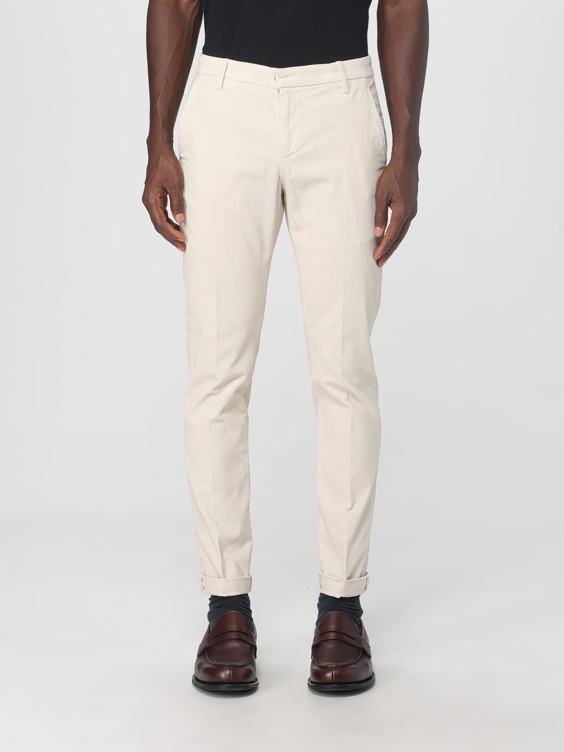 DONDUP PANTS: Jeans men Dondup, White - Img 1