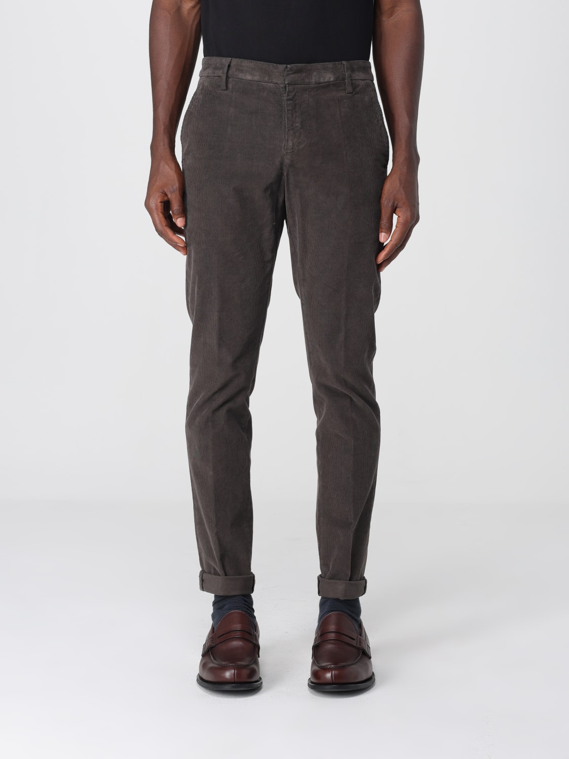 DONDUP PANTS: Jeans men Dondup, Brown - Img 1