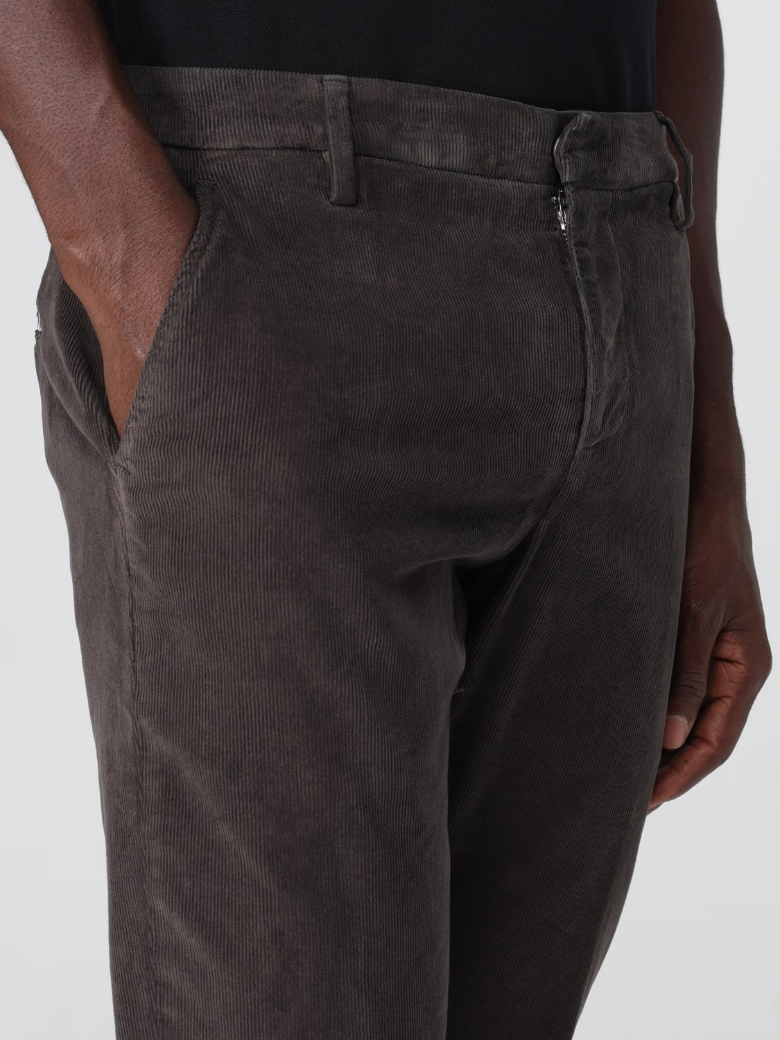 DONDUP PANTS: Jeans men Dondup, Brown - Img 3