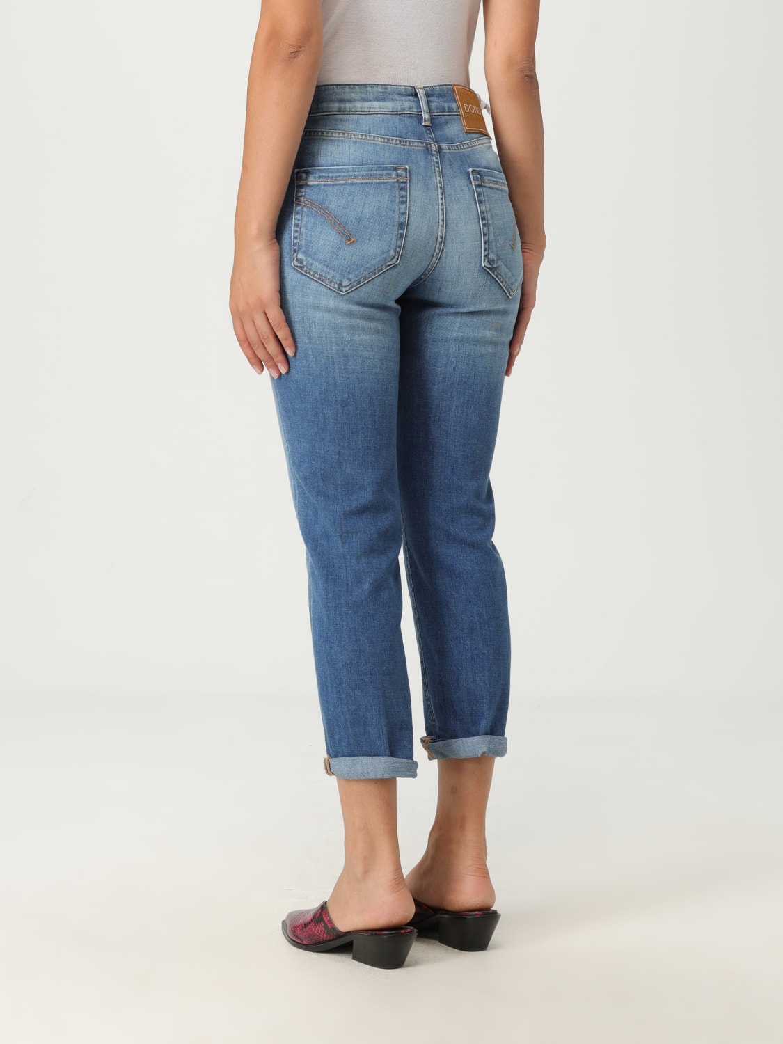 DONDUP VAQUEROS: Vaquero mujer Dondup, Azul Oscuro - Img 2