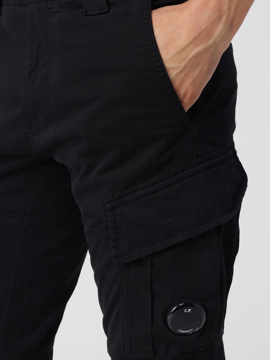 C.P. COMPANY PANTS: Pants men C.P. Company, Black - Img 4