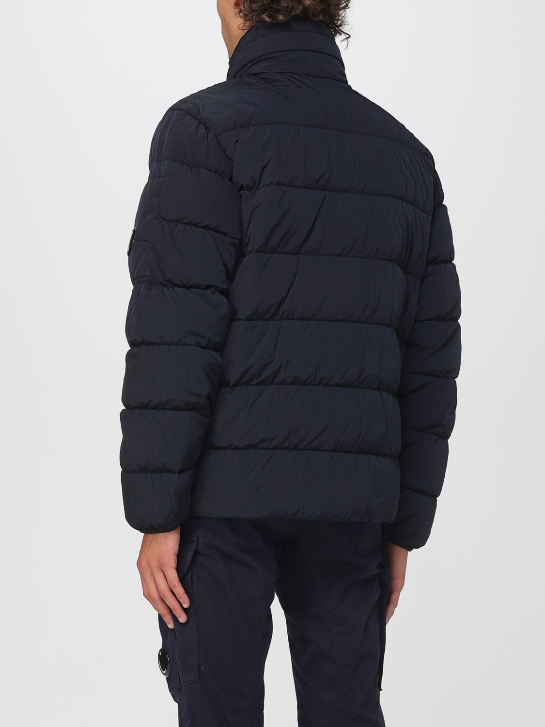 C.P. COMPANY GIACCA: Giubbotto trapuntato C.P. Company in nylon , Blue - Img 2