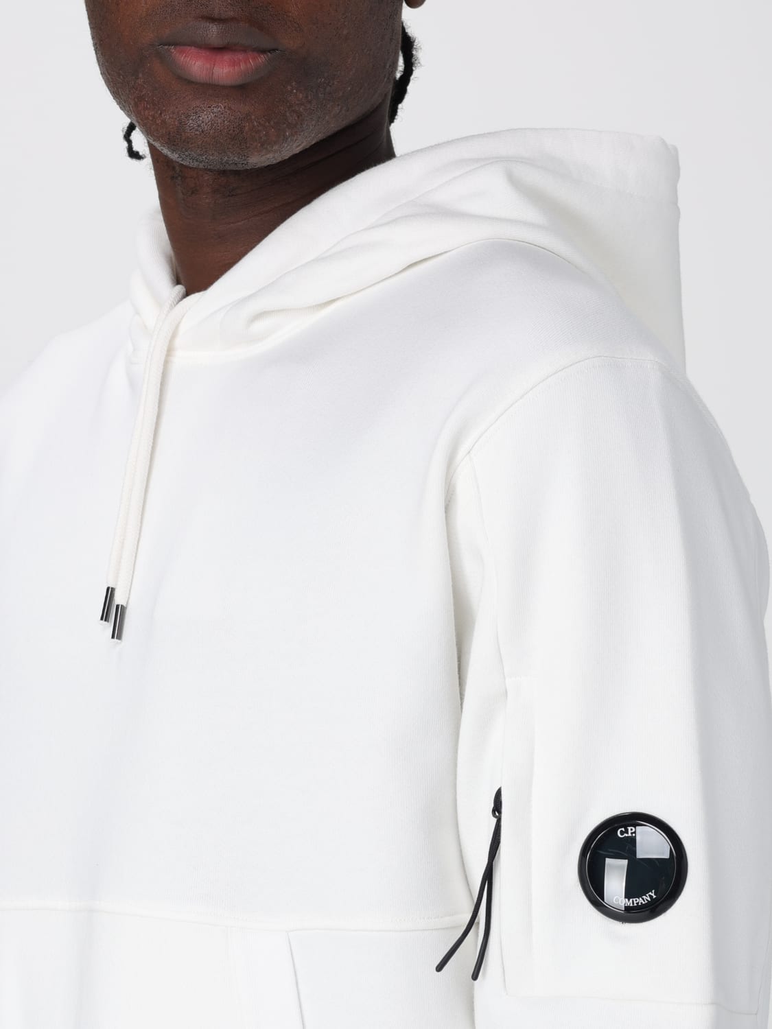 C.P. COMPANY SWEATSHIRT: Sweatshirt men C.P. Company, White - Img 3
