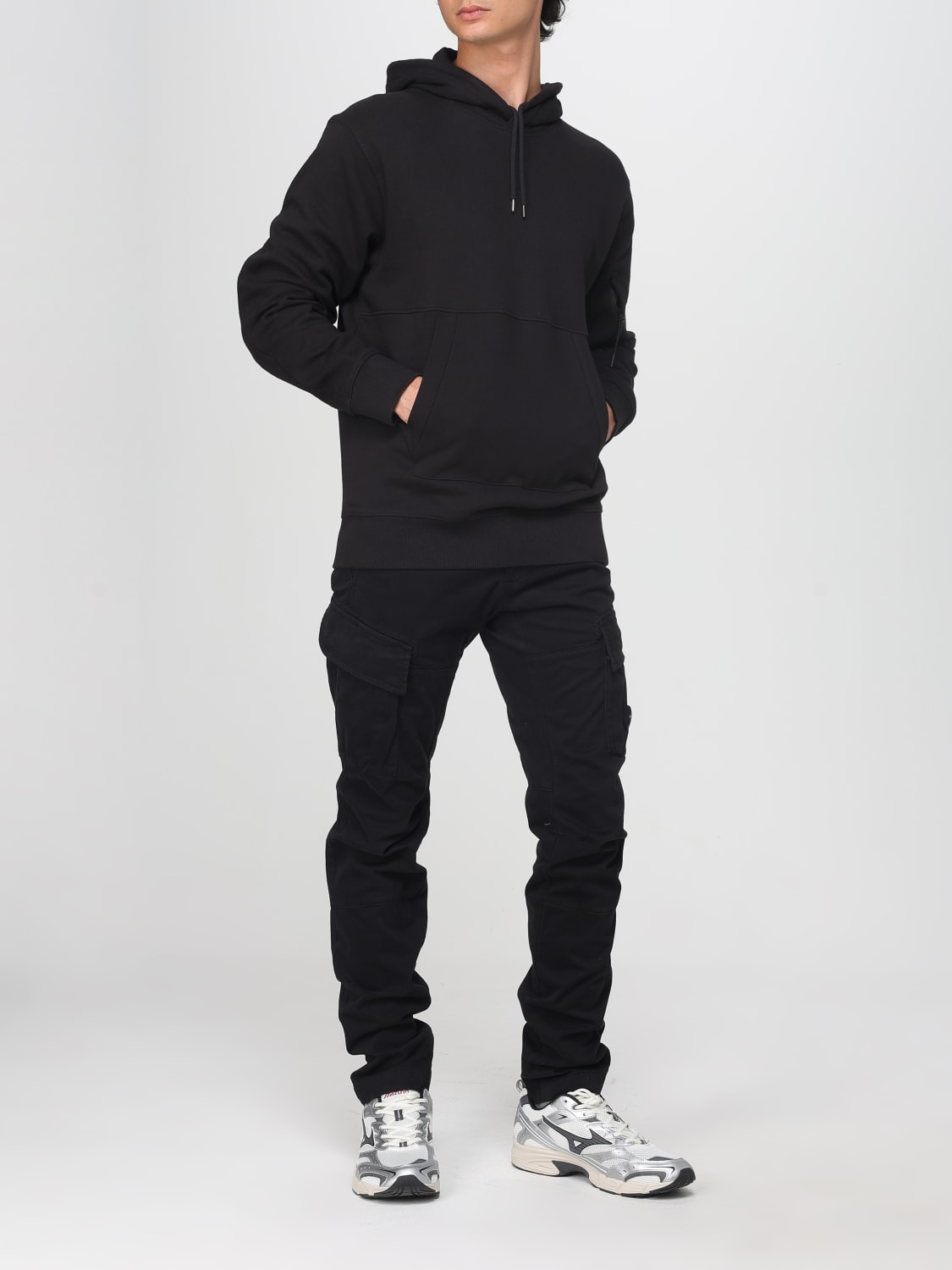 C.P. COMPANY SWEATSHIRT: Sweatshirt men C.P. Company, Black - Img 2