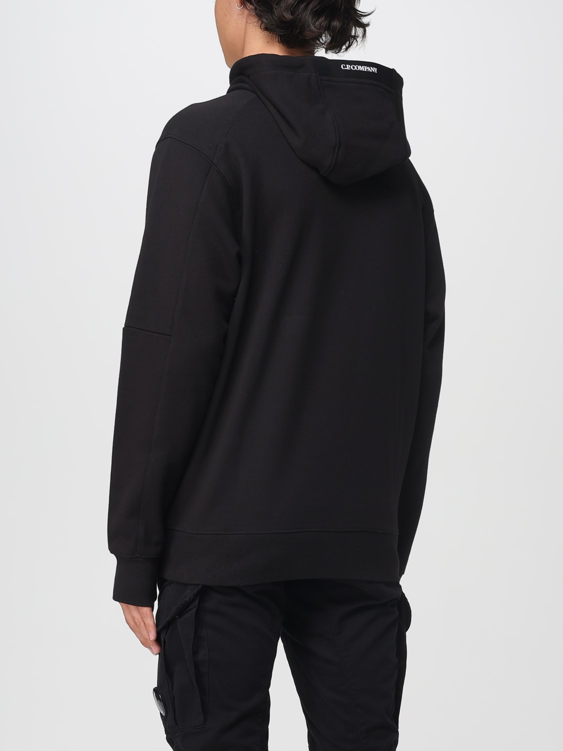 C.P. COMPANY SWEATSHIRT: Sweatshirt men C.P. Company, Black - Img 3