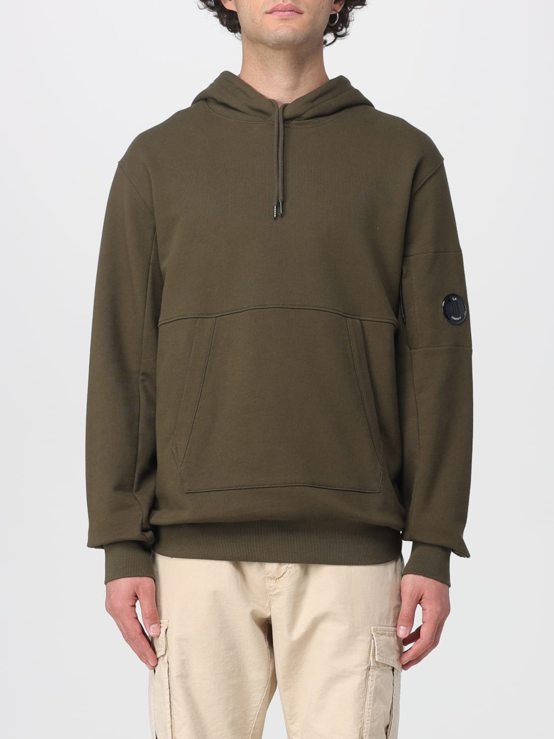 C.P. COMPANY SWEATSHIRT: Sweatshirt men C.P. Company, Green - Img 1