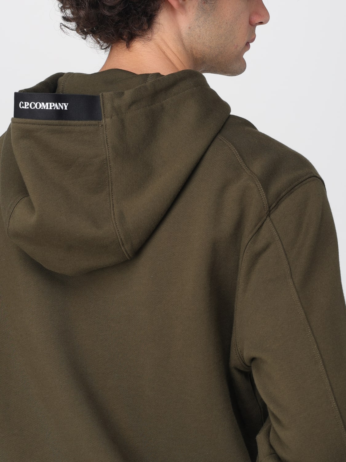 C.P. COMPANY SWEATSHIRT: Sweatshirt men C.P. Company, Green - Img 3