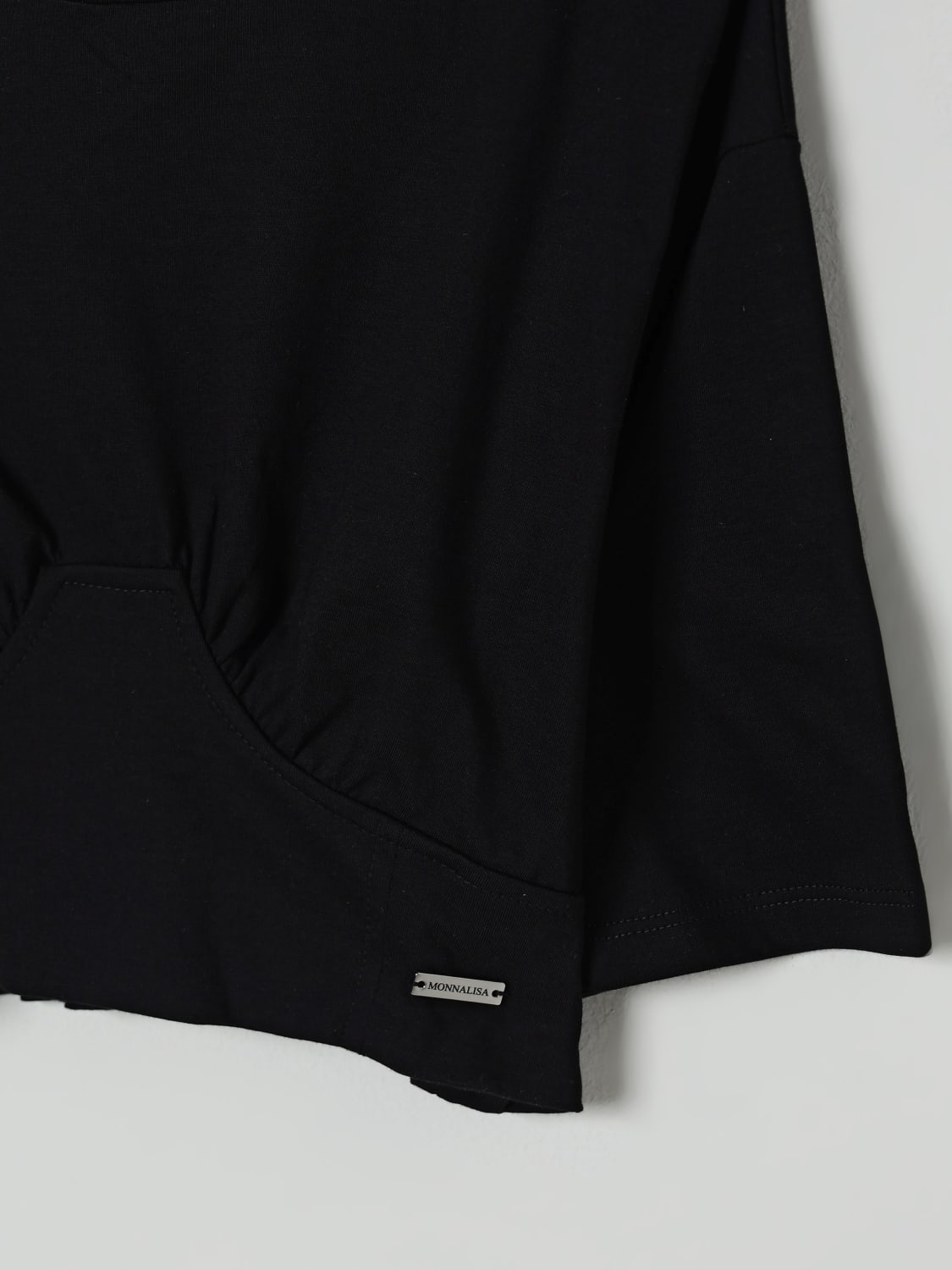 MONNALISA T-SHIRT: T-shirt kids Monnalisa, Black - Img 3