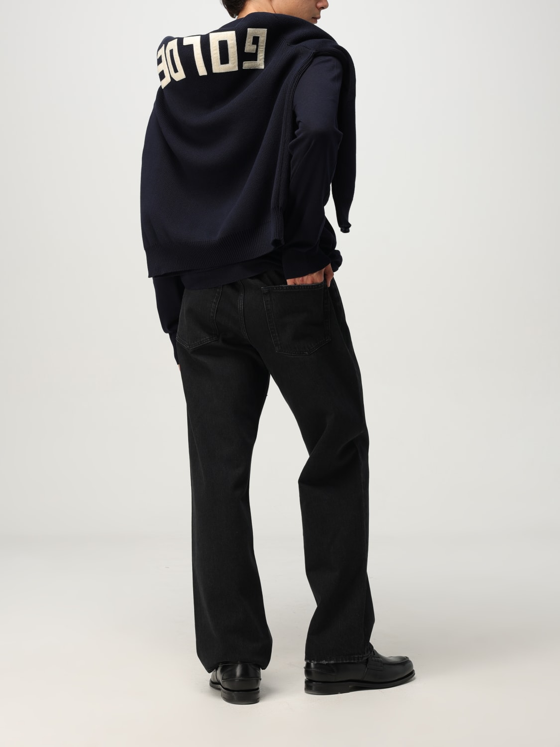 GOLDEN GOOSE JEANS: Jeans men Golden Goose, Black - Img 2