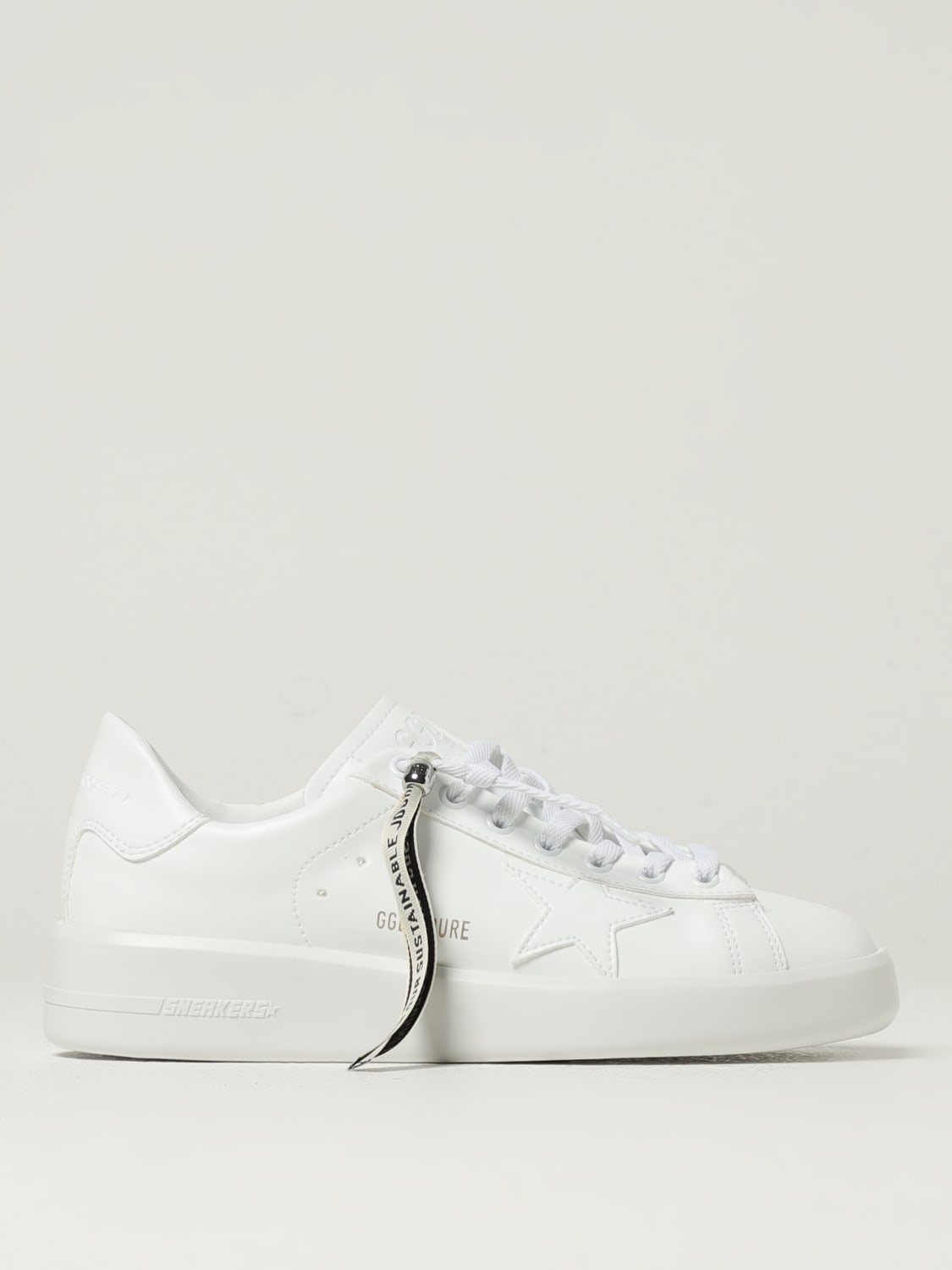 GOLDEN GOOSE BASKETS: Baskets femme Golden Goose, Blanc - Img 1
