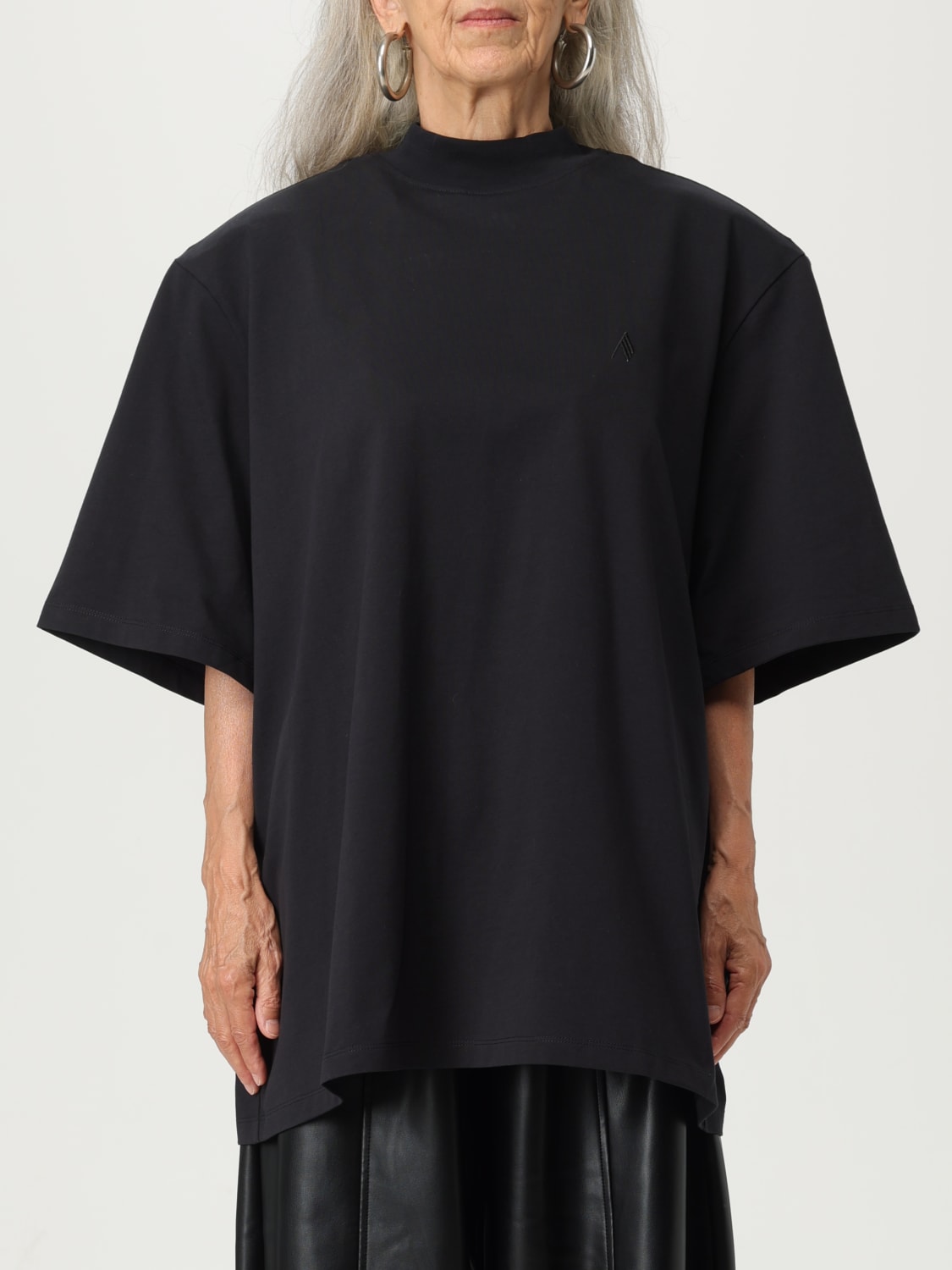 THE ATTICO CAMISETA: Camiseta mujer The Attico, Negro - Img 1