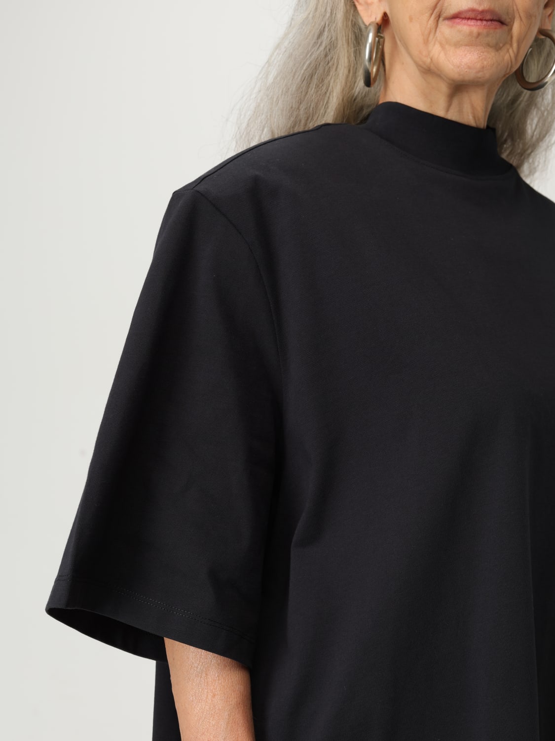 THE ATTICO CAMISETA: Camiseta mujer The Attico, Negro - Img 5