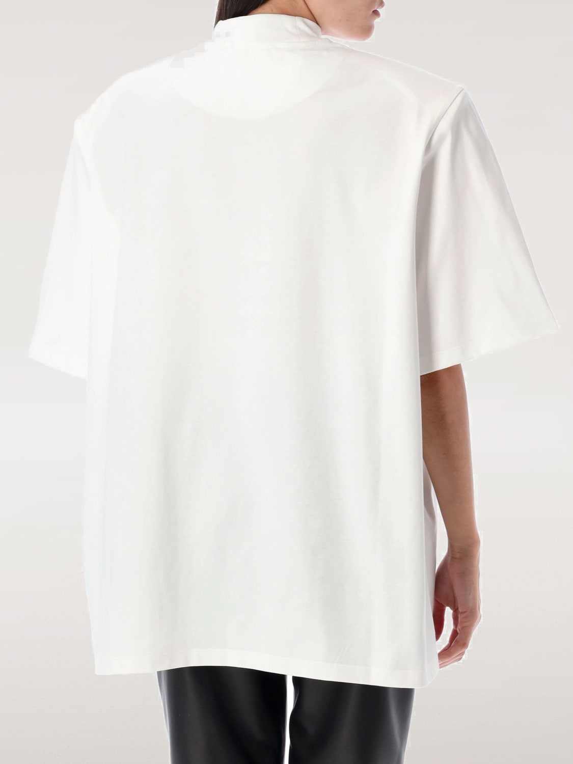 THE ATTICO T-SHIRT: T-shirt woman The Attico, Beige - Img 2