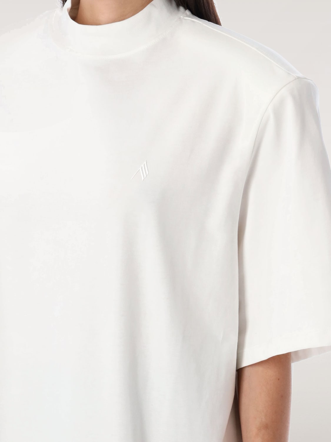 THE ATTICO T-SHIRT: T-shirt woman The Attico, Beige - Img 3