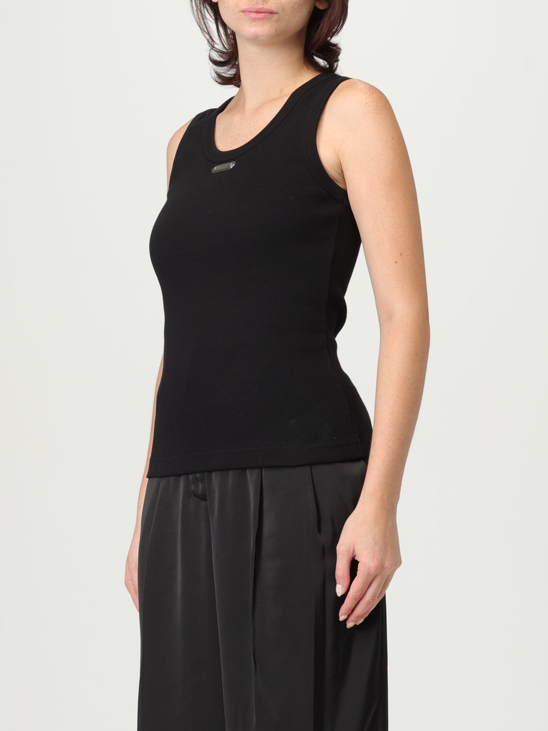 MCQUEEN CAMISETA: Top mujer McQueen, Negro - Img 4