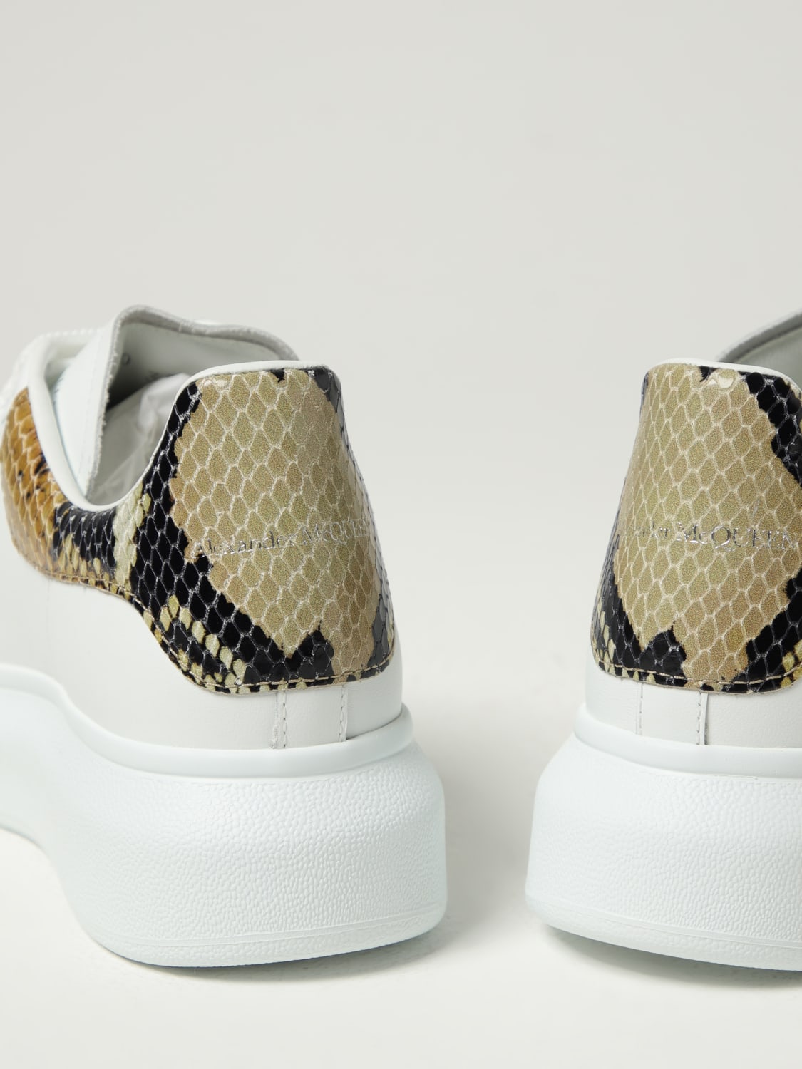 MCQUEEN BASKETS: Baskets femme McQueen, Blanc - Img 4