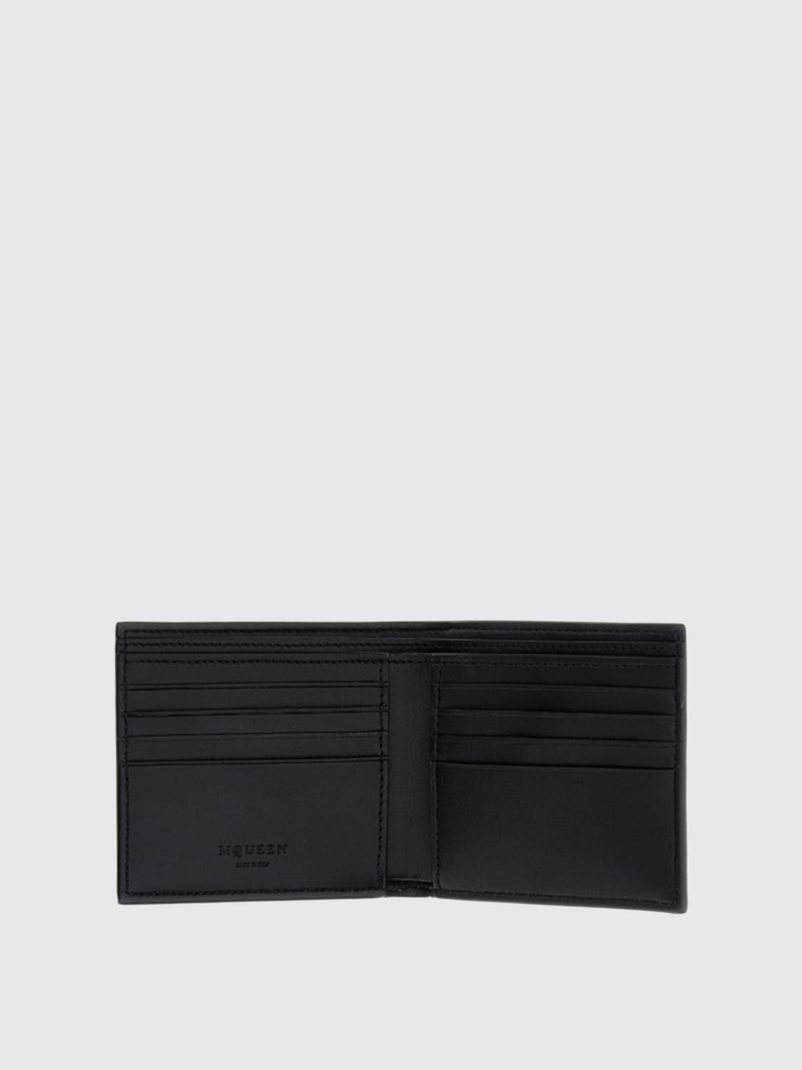 MCQUEEN WALLET: Wallet men McQueen, Black - Img 2