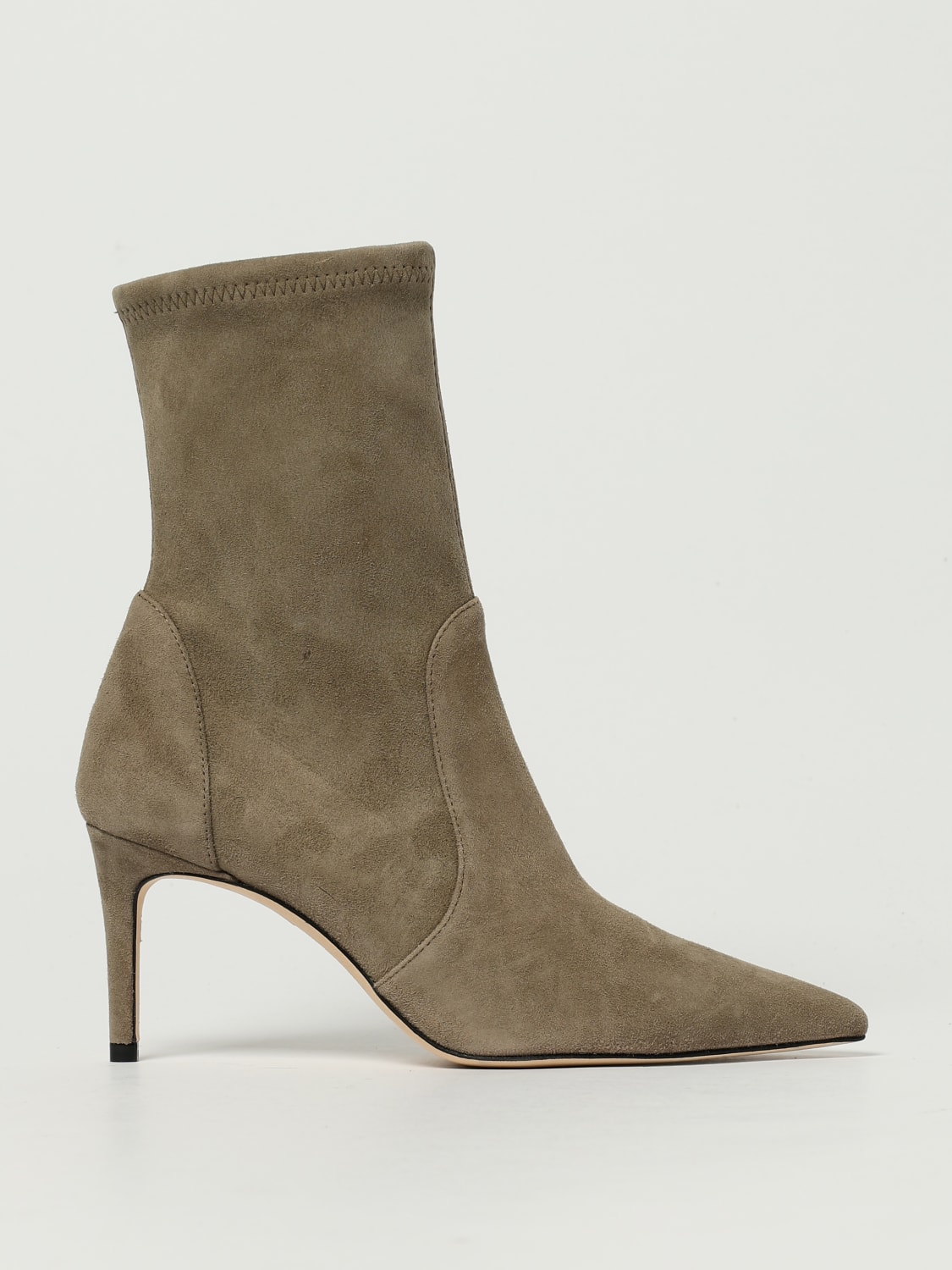 STUART WEITZMAN BOTAS: Botines planos mujer Stuart Weitzman, Gris - Img 1