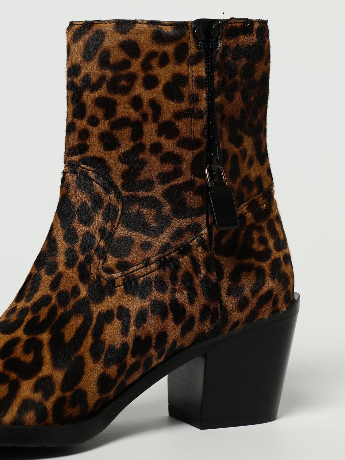 STUART WEITZMAN BOOTS: Flat ankle boots woman Stuart Weitzman, Brown - Img 4