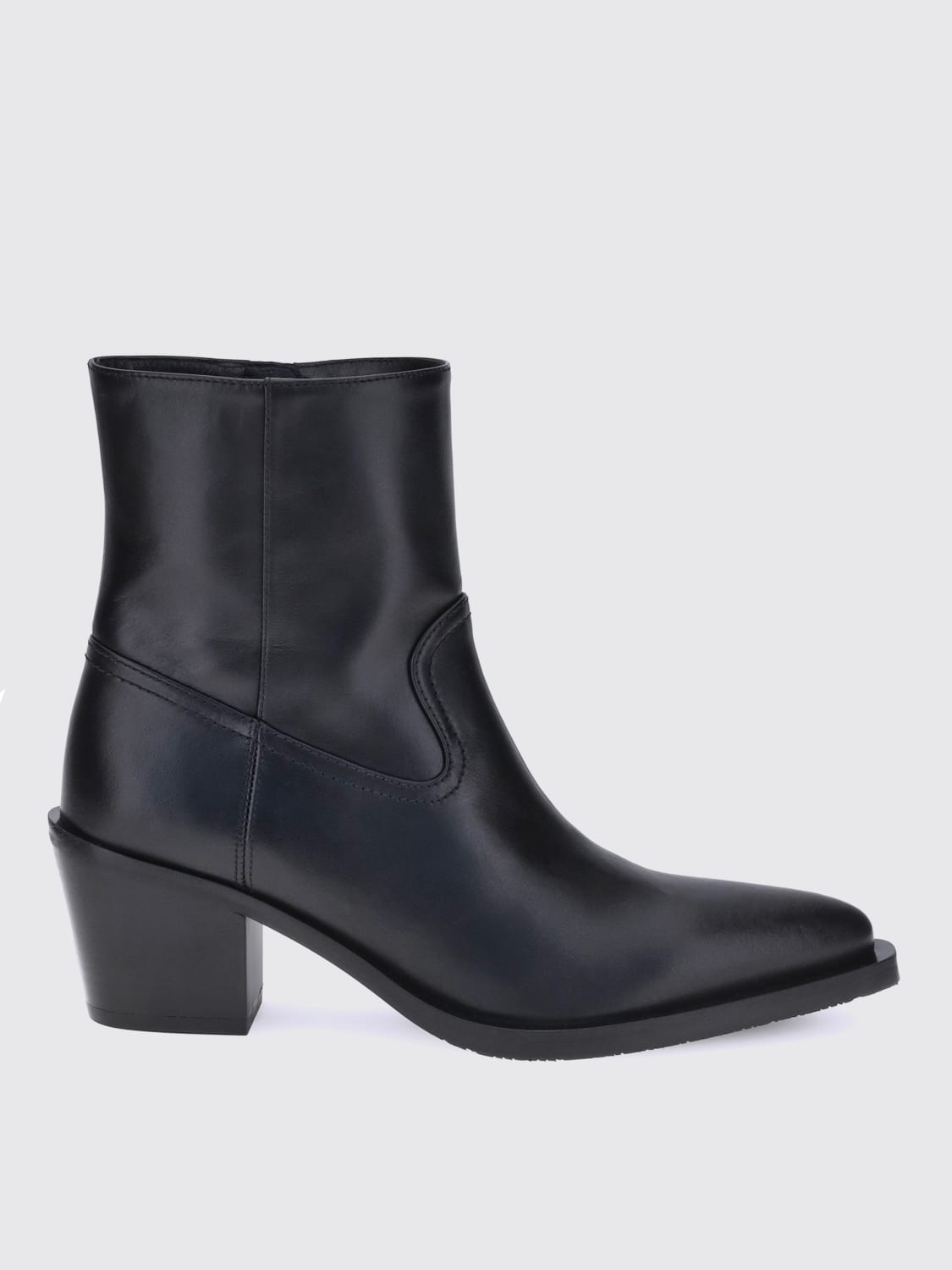 STUART WEITZMAN BOOTS: Flat ankle boots woman Stuart Weitzman, Black - Img 1