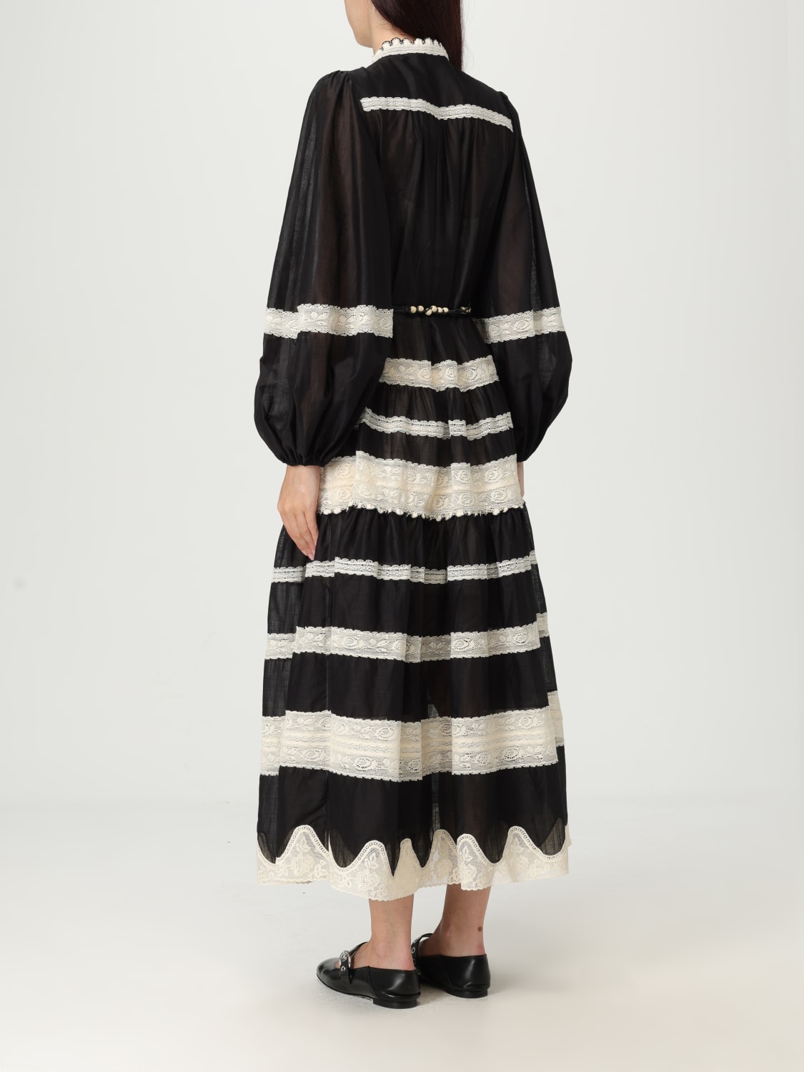ZIMMERMANN VESTIDO: Vestido mujer Zimmermann, Negro - Img 2