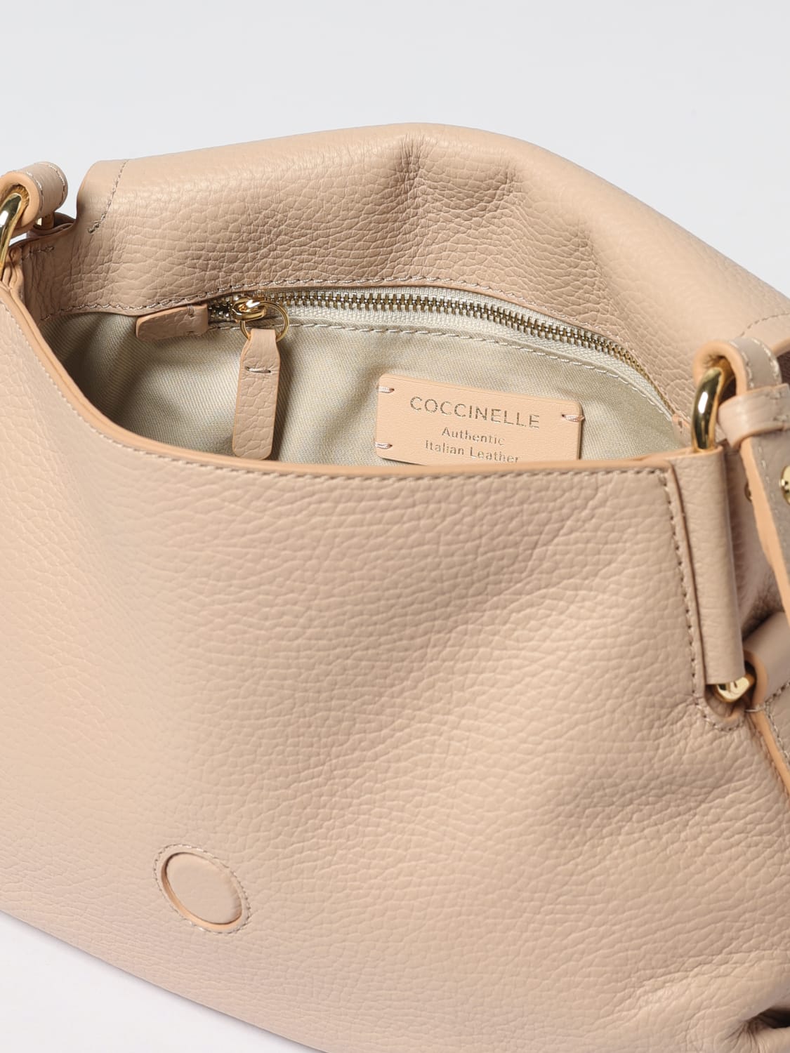 COCCINELLE SAC PORTÉ ÉPAULE: Sac porté main femme Coccinelle, Rose - Img 3