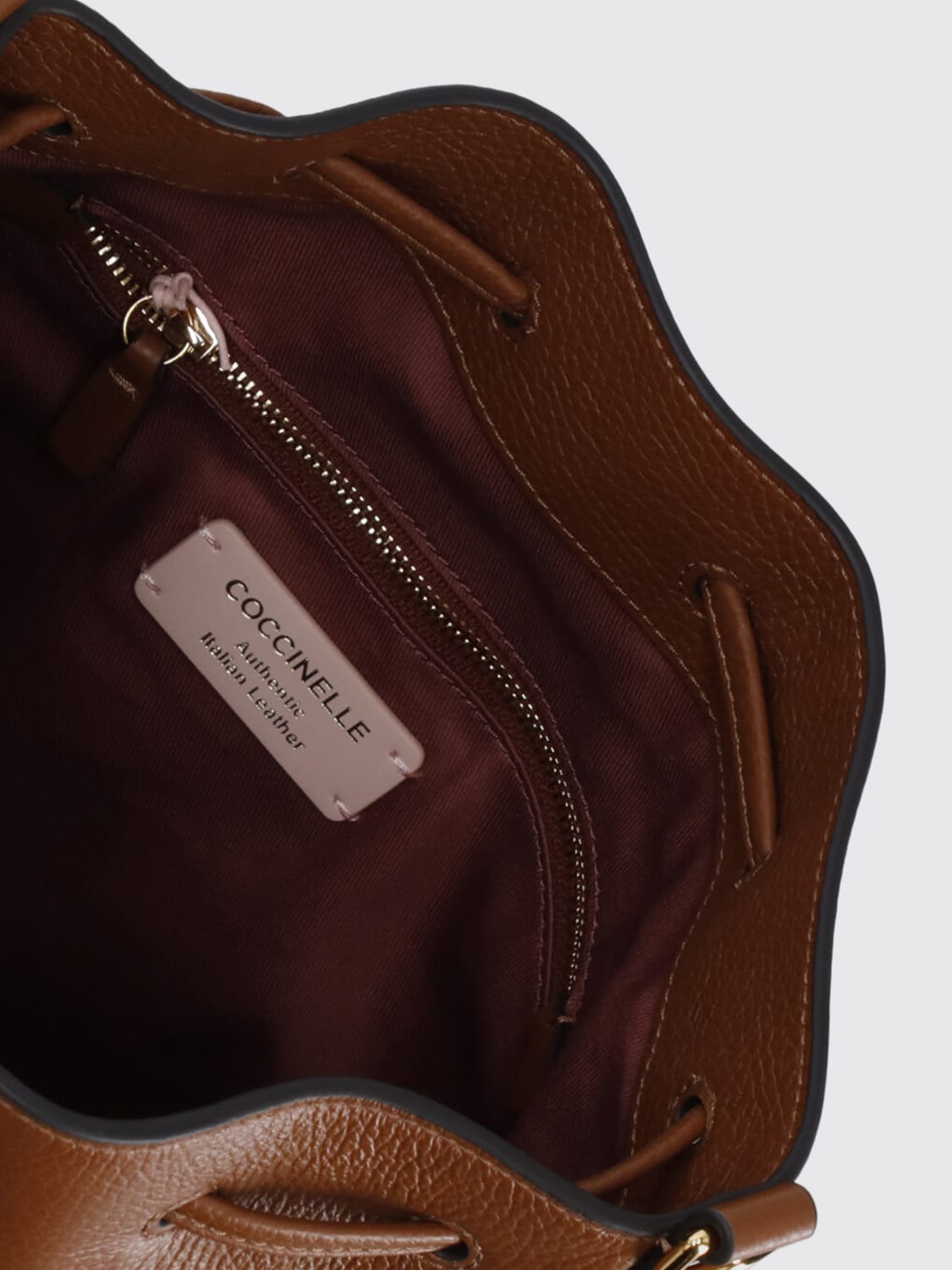 COCCINELLE SCHULTERTASCHE: Handtasche damen Coccinelle, Braun - Img 4