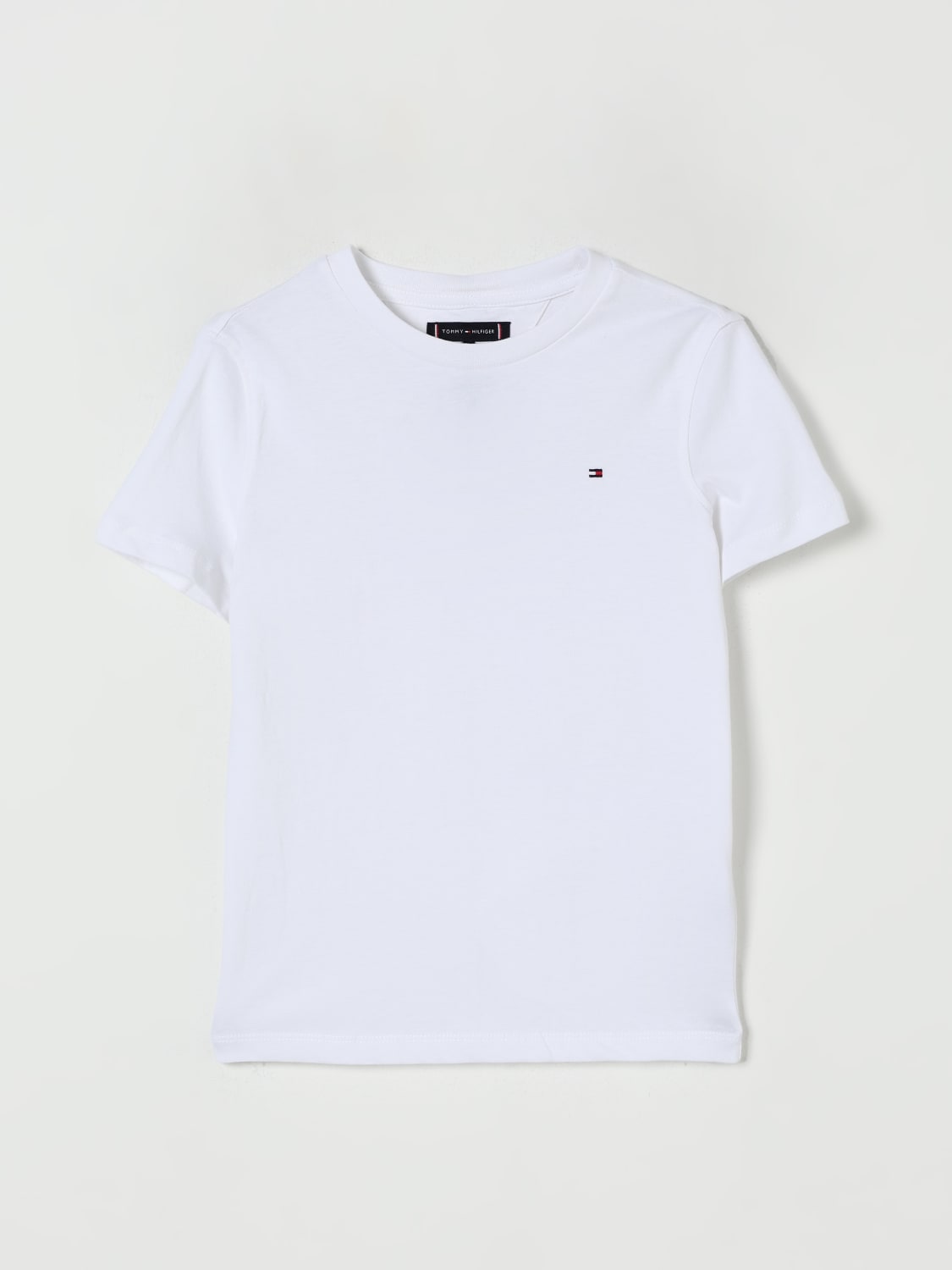 TOMMY HILFIGER T-SHIRT: T-shirt kids Tommy Hilfiger, White - Img 1