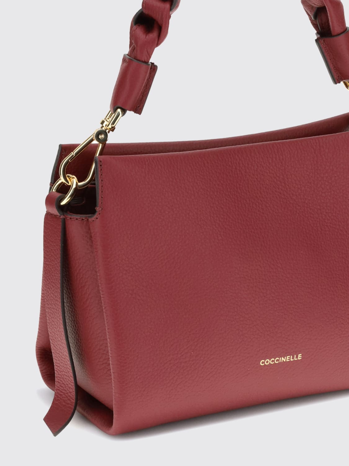 COCCINELLE MINI SAC: Sac porté main femme Coccinelle, Prune - Img 3