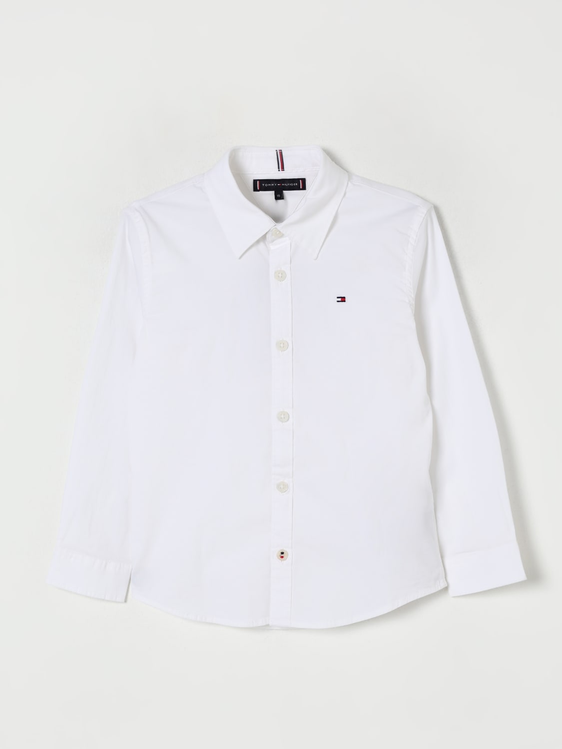 TOMMY HILFIGER CAMISA: Camisa niños Tommy Hilfiger, Blanco - Img 1