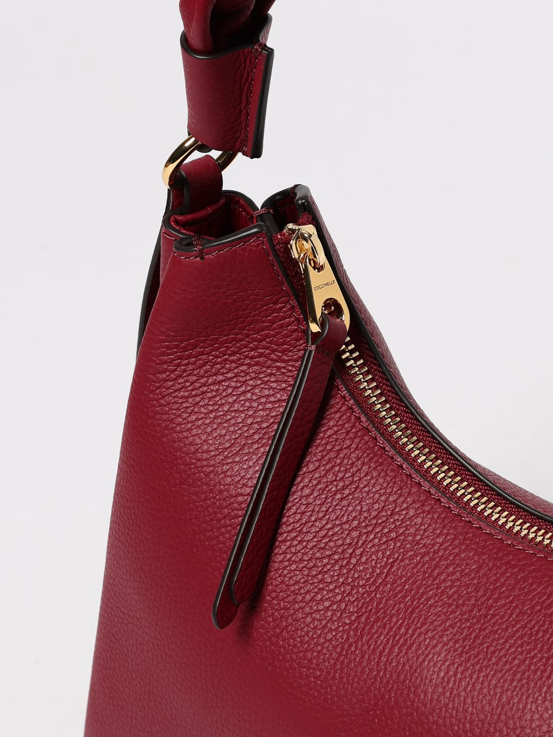 COCCINELLE BOLSO DE HOMBRO: Bolso de mano mujer Coccinelle, Rojo - Img 3