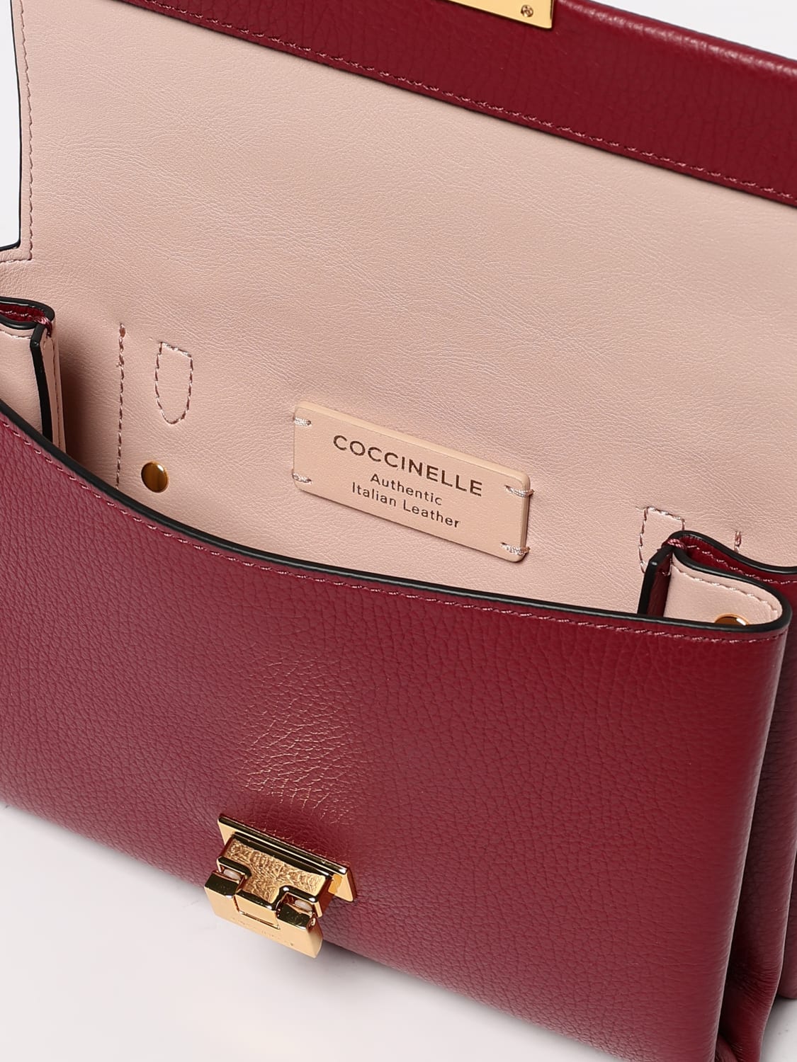 COCCINELLE MINI SAC: Mini sac à main femme Coccinelle, Rouge - Img 3